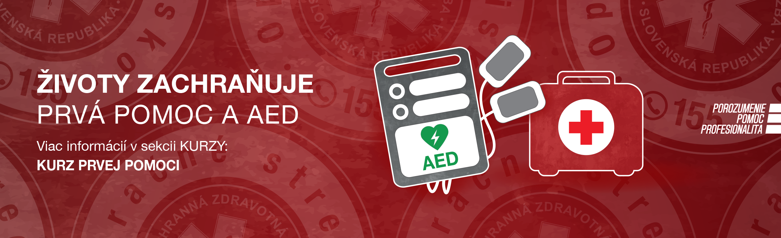 Životy zachraňuje prvá pomoc a AED – obrázok